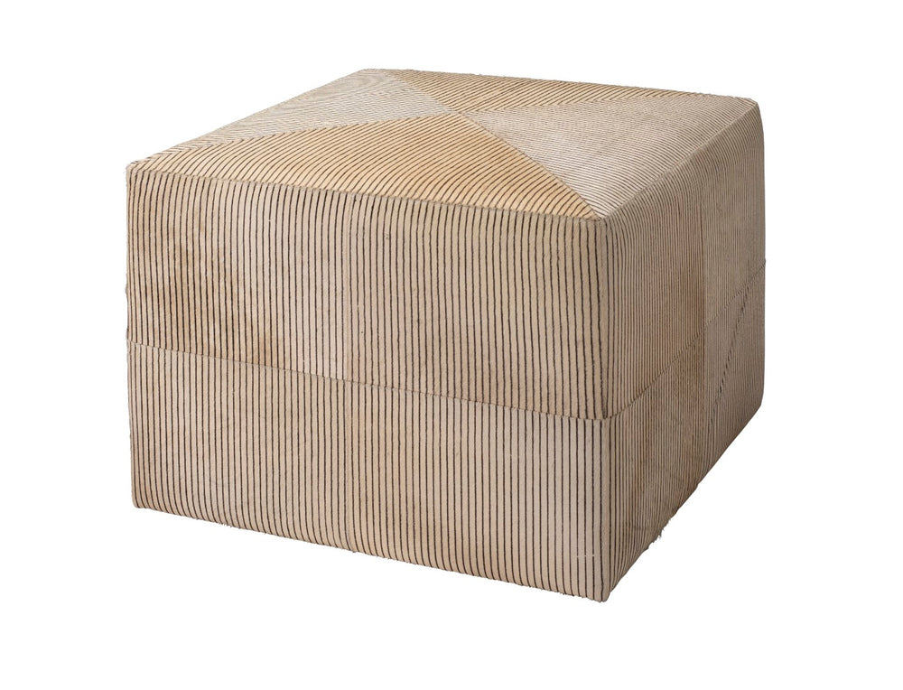 Jamie Young Co. Pinstriped Ottoman 20PINS-LGCR