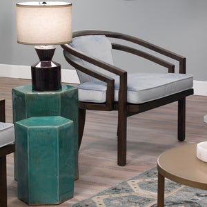 Jamie Young Co. Porto Side Table 20PORT-LGAZ