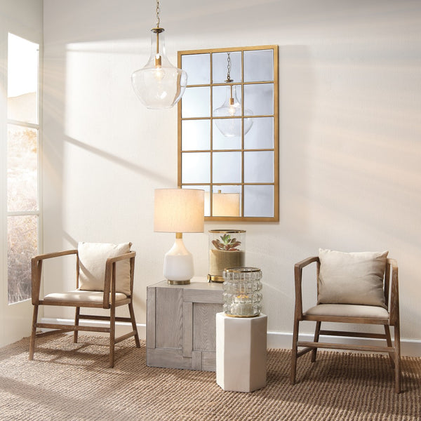 Jamie Young Co. Porto Side Table 20PORT-SMWH