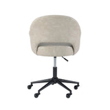 Sabine Office Chair Cream Pu