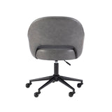 Sabine Office Chair Grey Pu