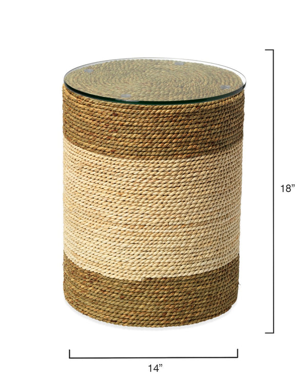 Jamie Young Co. Saint Bart's Side Table 20SAIN-STOW