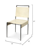 Jamie Young Co. Sweetwater Dining Chair 20SWEE-DCWH