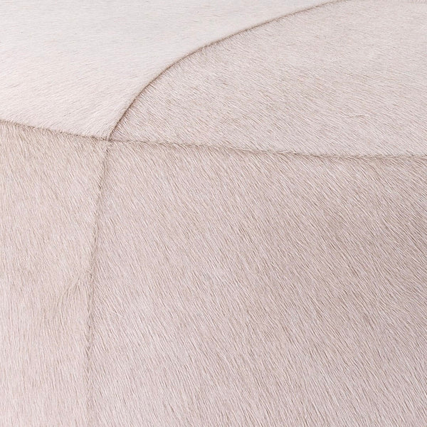 Jamie Young Co. Thackeray Round Pouf 20THAC-SMWH