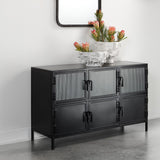 Jamie Young Co. Vitrino 6 Door Console 20VITR6-COBK