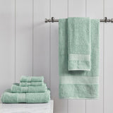 Madison Park Organic Modern/Contemporary 100% Cotton 6 Piece Towel Set MP73-5141