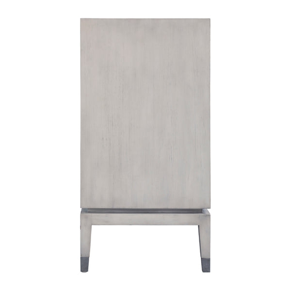 Yosemite Home Decor Blanco Accra Large Cabinet 210034-YHD