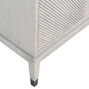 Yosemite Home Decor Blanco Accra Large Cabinet 210034-YHD