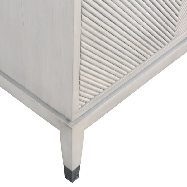 Yosemite Home Decor Blanco Accra Large Cabinet 210034-YHD