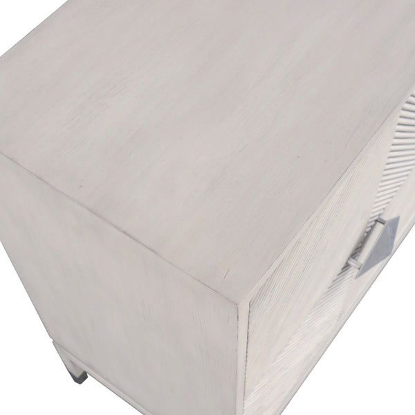 Yosemite Home Decor Blanco Accra Large Cabinet 210034-YHD