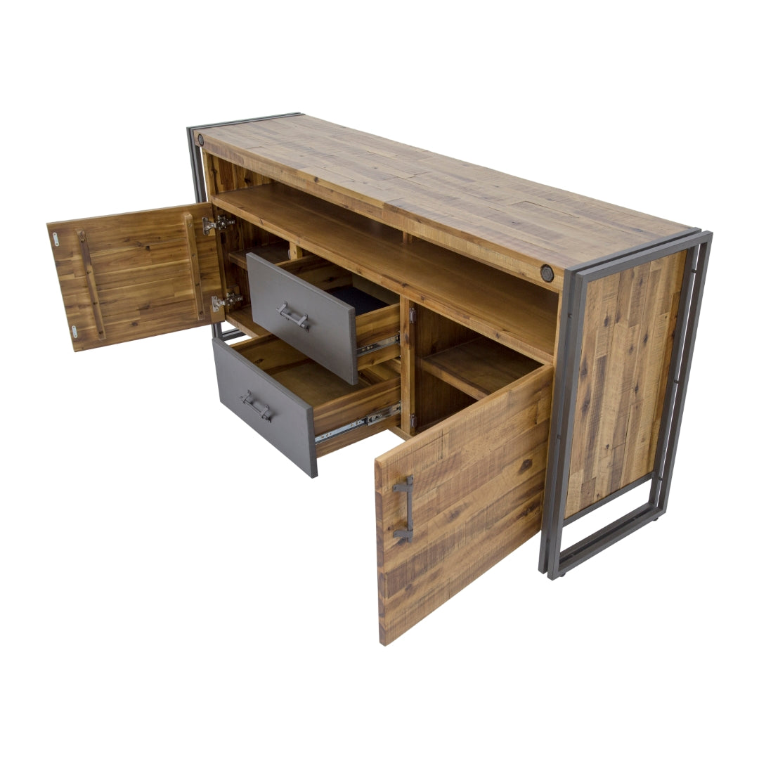Yosemite Home Decor Austen Media Console - Thumbnail 2