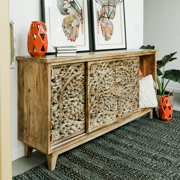 Yosemite Home Decor Gracia Large Cabinet 210048-YHD