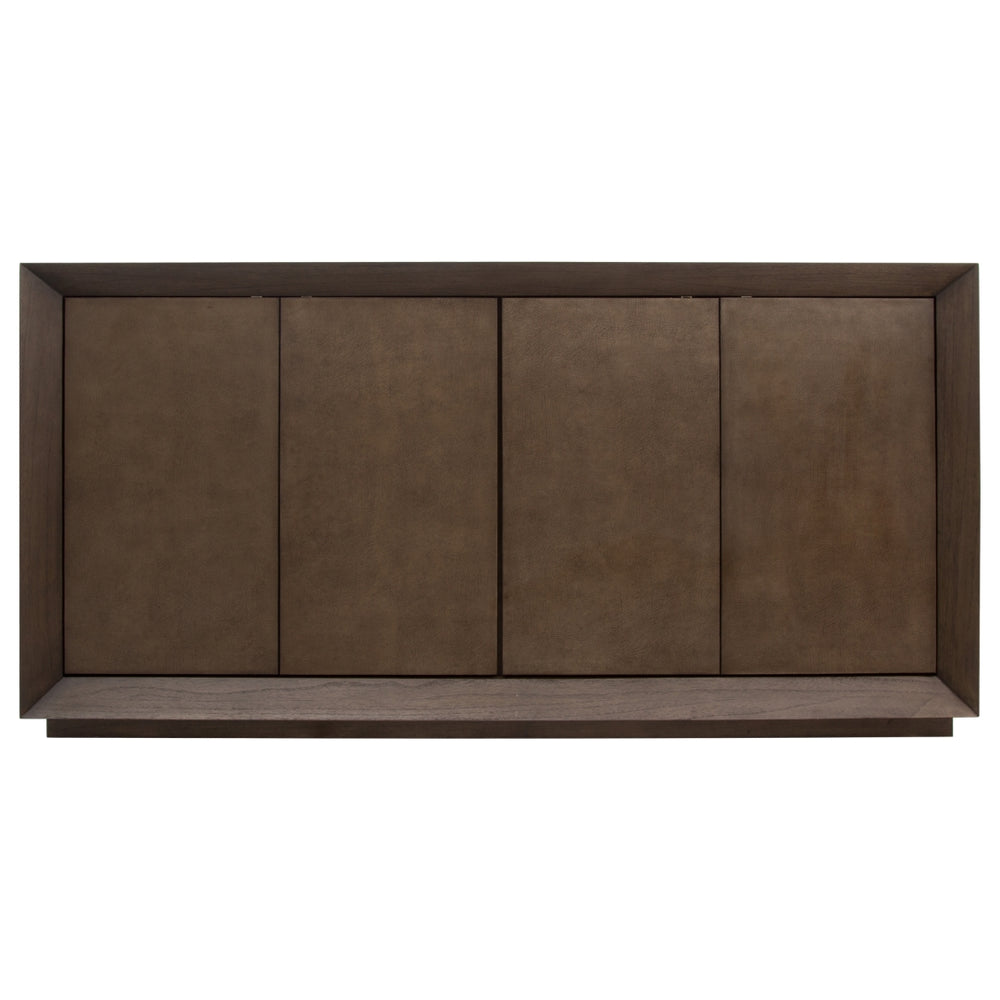 Yosemite Home Decor Edwards Leather Cabinet 210108-YHD