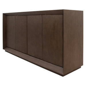 Yosemite Home Decor Edwards Leather Cabinet 210108-YHD
