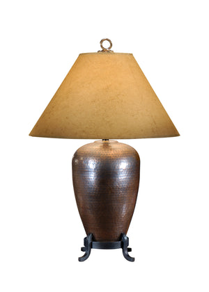 Hammered Bronze Lamp