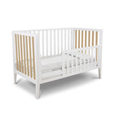 Pali Bernini Classico Crib White/Natural Hard Beech 21103-WN