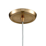 Compartir 6'' Wide 1-Light Mini Pendant - Polished Nickel