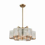 Compartir 20'' Wide 7-Light Chandelier - Polished Nickel