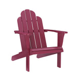 Red Adirondack Chair