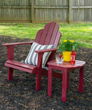 Red Adirondack Chair