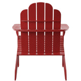 Red Adirondack Chair