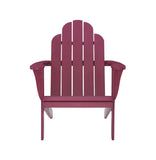 Red Adirondack Chair