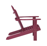 Red Adirondack Chair