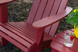 Red Adirondack Chair