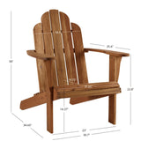 Acorn Adirondack Chair