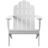 White Adirondack Chair