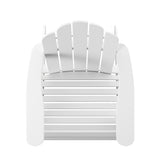 White Adirondack Chair