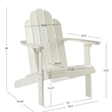 White Adirondack Chair