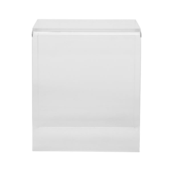 Veobreen 16-inch Side Table in Clear Acyrlic