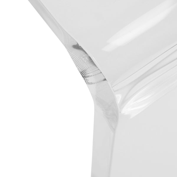 Veobreen 16-inch Side Table in Clear Acyrlic