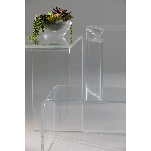 Veobreen 44-inch Coffee Table in Clear Acyrlic