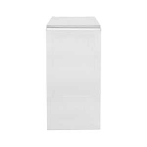 Veobreen 40-inch Console Table/Desk in Clear Acyrlic