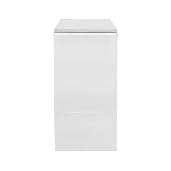 Veobreen 40-inch Console Table/Desk in Clear Acyrlic