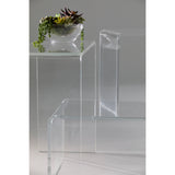 Veobreen 40-inch Console Table/Desk in Clear Acyrlic