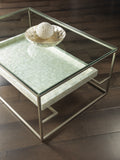 Signature Designs Cumulus Capiz Rectangular Cocktail Table