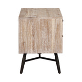 Marlow Country Rustic 2-drawer Nightstand Rough Sawn Multi