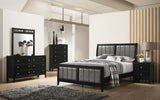 Carlton Casual Upholstered Bed