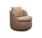 Olivia and Quinn Flora Swivel Chair Del Ray Pearl