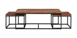 Ellery Coffee Table With 2 End Tables Black