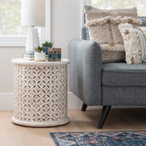 Inora Side Table White