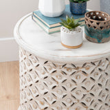 Inora Side Table White