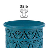 Indie Side Table Blue