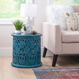 Indie Side Table Blue