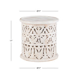 Indie Side Table White