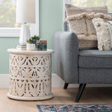 Indie Side Table White