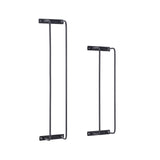 Triston Metal Towel Rack 2Pk Black